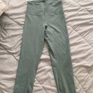 Lululemon high rise wunder train